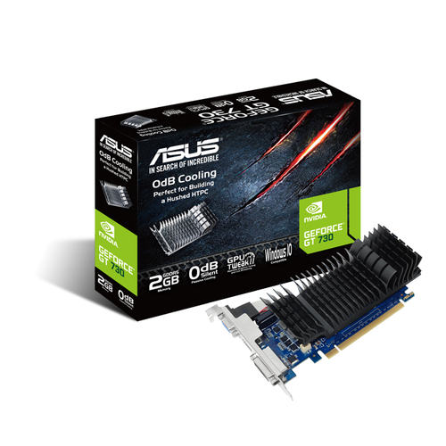 Asus GeForce GT 730 2GB GDDR5 Low Profile Graphics Card with Bracket - image 2