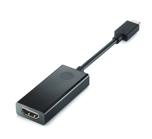 HP USB-C to HDMI Adapter USB grafiskais adapteris Melns