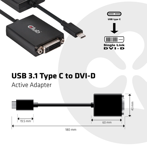 CLUB3D CAC-1508 - Adapter, afbeelding 3