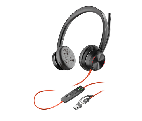 Poly Blackwire 8225 MS Casque de Bureau Filaire – Photo 6 sur 7