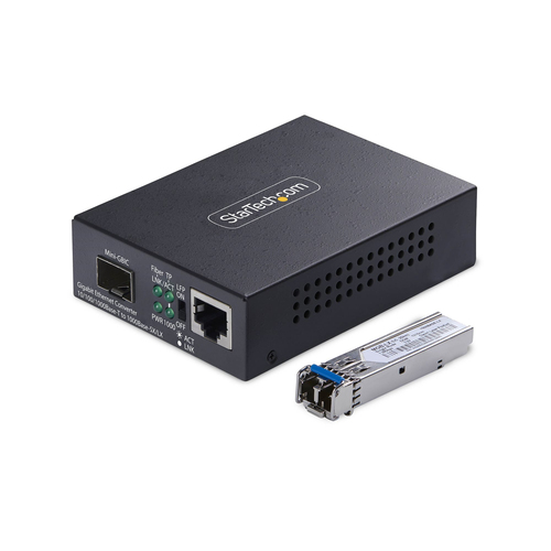 STARTECH SM LC Fiber Media Converter