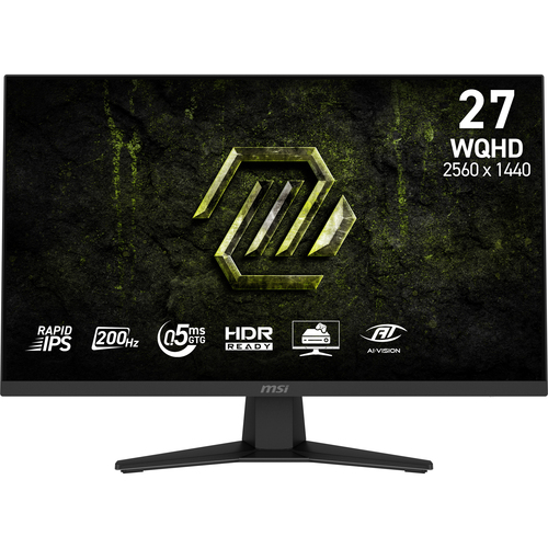 MSI MAG 274QF E20 монитор для ПК 68,6 cm (27") 2560 x 1440 пикселей Wide Quad HD ЖК Черный