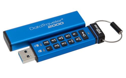 Kingston DT2000 16GB Keypad USB 30 DT2000 DT2000/16GB - DT2000/16GB