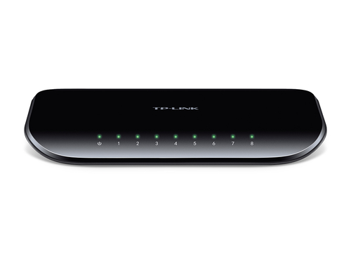 TP-Link TL-SG1008D Ne-valdomas Gigabit Ethernet (10/100/1000) Juoda