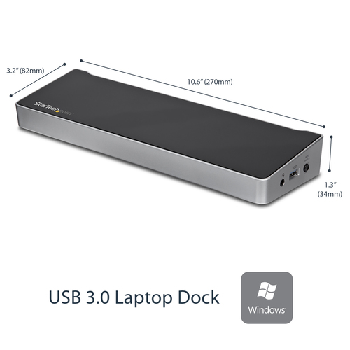 StarTech.com Dual-Monitor KVM USB 3.0 Docking Station for Two Laptops – image 2