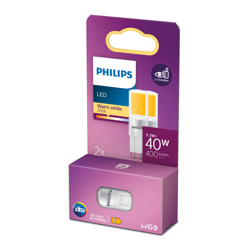 Philips 8719514304031 LED лампа Теплый белый 2700 K 3,2 W G9 E