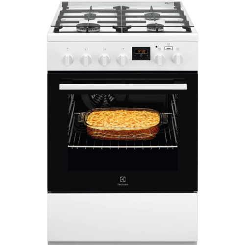 Electrolux LKK640200W Freestanding cooker Electric Gas White