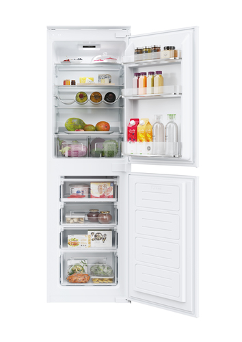 Hoover HOB50S518EK Integrated 50/50 Fridge Freezer - Sliding Hinge, White - image 2