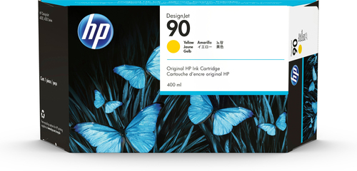 Cartucho HP 90 Amarillo 400ml C5065A - Hewlett Packard