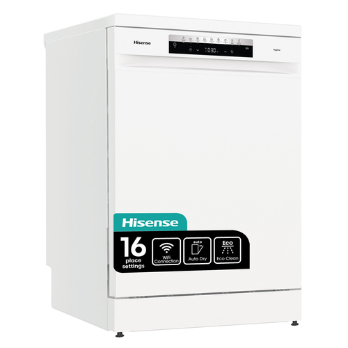 Hisense HS673C60WUK dishwasher Freestanding 16 place settings – image 2