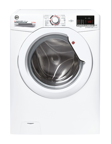 Hoover H3DS4Q4642DAE-84 стирально-сушильная машина Отдельно стоящий Фронтальная загрузка Белый