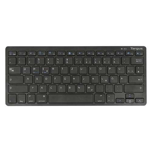 Targus AKB872BE keyboard Home Bluetooth QWERTZ German Black