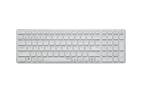 Hama E9700M клавиатура Офисная Bluetooth QWERTZ Немецкий Белый