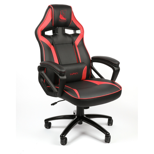 Konix Drakkar KX DK THOR GAMING CHAIR Универсальное игровое кресло Мягкое сиденье Черный, Красный