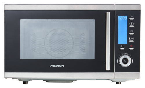 MEDION MD 15501 Black, Stainless steel Combination microwave Countertop 25 L 900 W