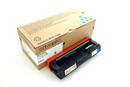 Original Ricoh 406349 Cyan Toner Cartridge - image 2