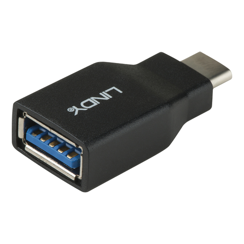 Lindy USB 3.1 CM / AF USB 3.1-C USB 3.1-A Zwart, afbeelding 2