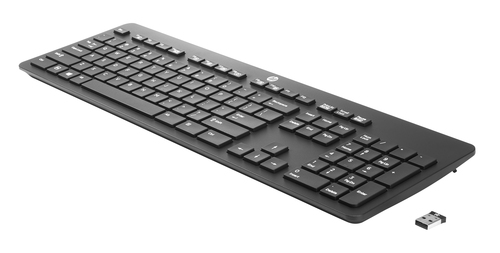 hp wireless (link-5) 键盘 rf 无线 黑色