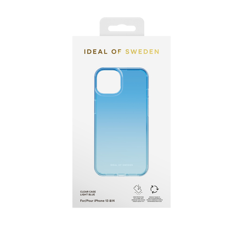 iDeal of Sweden Clear Case iPhone 13 / 14 Light Blue – image 3