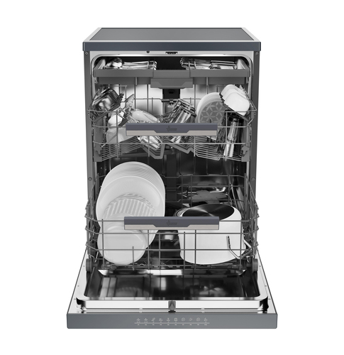 Hoover H-Dish 700 HF 4A4S3PSA-80 Wifi Connected Full Size Dishwasher - Anthracite - A Rated, Grey - image 3