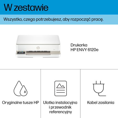 HP Inc. Urządzenie wielofunkcyjne Envy 6120E 714L8B