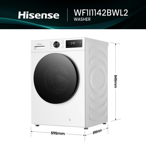 Hisense Washing machine WF1I1142BWL2 BK070 – image 6