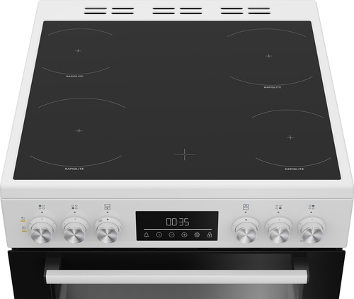 Beko EDC6731W 60cm Double Oven Electric Cooker – image 4