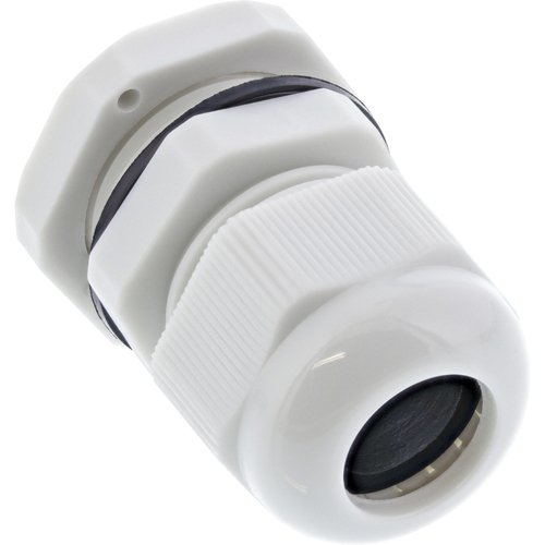 Product image: InLine Cable Gland Nylon IP68 4 - 8mm grey 10 pcs.