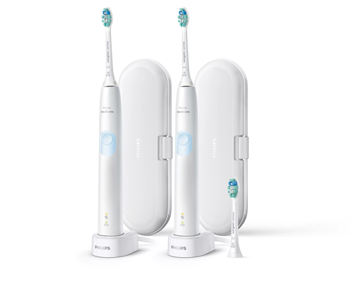 Philips 4300 series HX6809/81 electric toothbrush Adult Sonic toothbrush White
