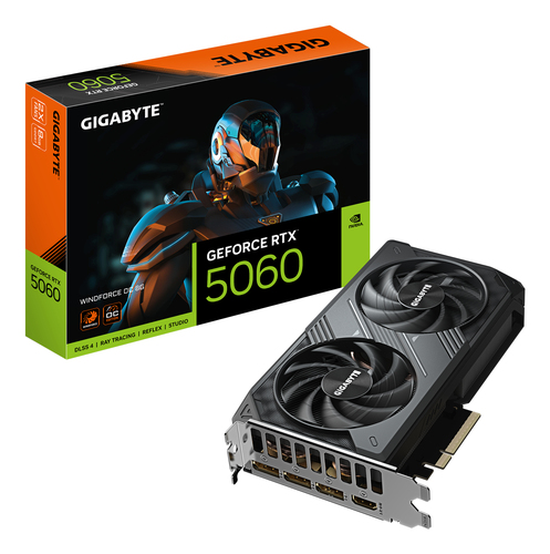 Gigabyte GeForce Rtx 5060 Windforce 8GB OC Graphics Card - image 1