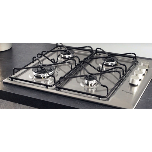 Hotpoint Newstyle PAN642IXH 58cm Gas Hob - Stainless Steel - image 2