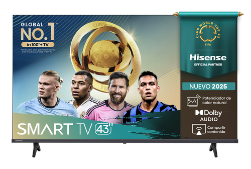 Televisiones Hisense 43A4NV
