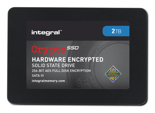 Integral 2TB SSD 2.5INCH SATA 3 CRYPTO FIPS 140-2