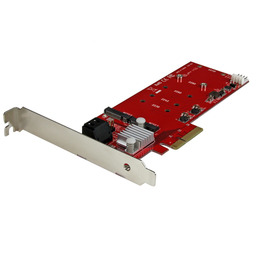 TARJETA PCI EXPRESS 2X SSD  NGFF M2 2X SATA III CONTROLADOR - PEXM2SAT3422