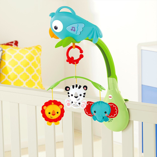 Fisher-Price Everything Baby CHR11 beebi voodikarusell
