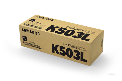 Original Samsung Clt-K503L Black Toner Cartridge - image 2