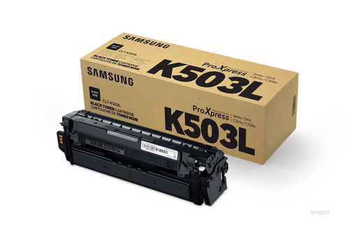 Original Samsung Clt-K503L Black Toner Cartridge - image 3