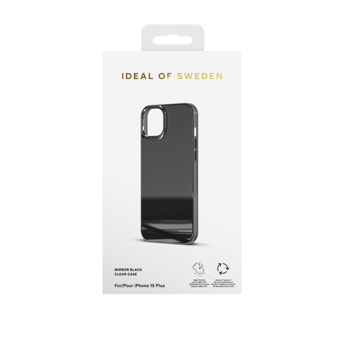iDeal of Sweden Mirror Case iPhone 15 Plus Mirror Black – image 4