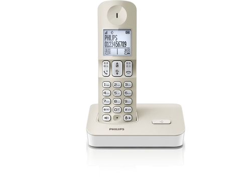 Philips DCTG2801C/93 telephone DECT telephone Caller ID Beige, White – image 2