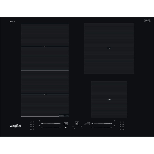 Whirlpool WF S9365 BF/IXL Черный Встроенный 65 cm Плита с зонами индукции 4 зона(ы)