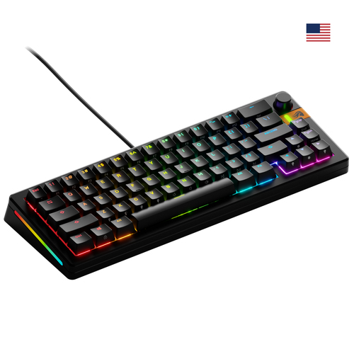 Glorious GMMK 3 HE 65% Prebuilt Wired Black gaming toetsenbord
