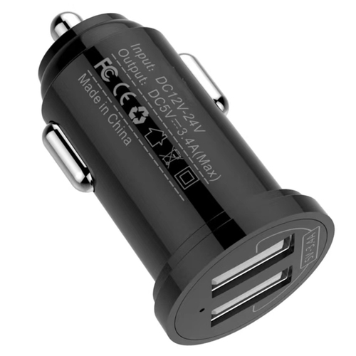Techly Autoladegerät 2p USB A 5V/2.4A zwart, afbeelding 3