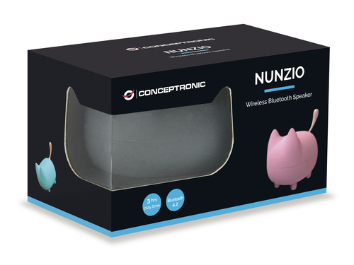 Conceptronic NUNZIO Wireless Bluetooth Speaker, grey – image 3