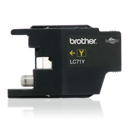 Brother LC71Y ink cartridge 1 pc(s) Original Standard Yield Yellow