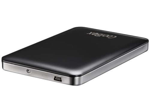 CoolBox Slimchase 2532 HDD/SSD korpuss Melns 2.5