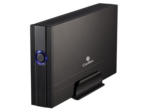 CoolBox Slimchase 3522 HDD/SSD korpuss Melns 3.5