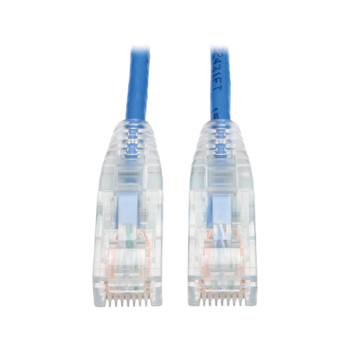 CABLE ETHERNET TRIPP-LITE N201-S01-BL CABLE ETHERNET UTP DELGADO SNAGLESS CAT6 GIGABIT RJ45 M/M AZUL DE 305 CM 1 PIE N201-S01-BL - N201-S01-BL