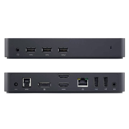 DELL D3100 Juhtmega ühendatud Must