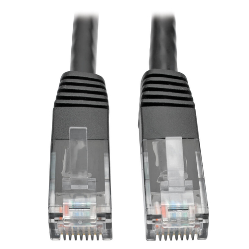 N200-010-BK CABLE PATCH CAT5/CAT6 24AWG  GIGABIT RJ45 M/M NEGRO 305M