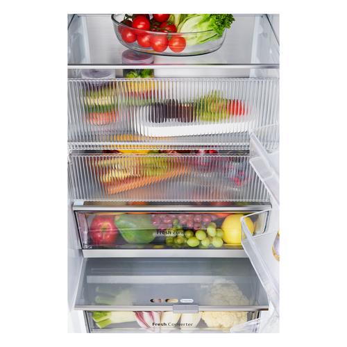 LG GBG5160CEV Koel-vriescombinatie Zwart, afbeelding 4